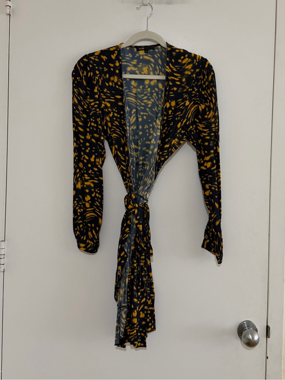 Maje wrap dress